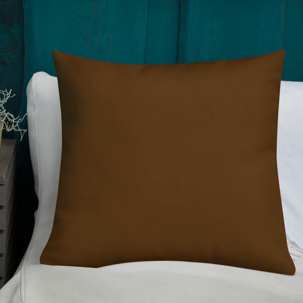 The Resurrection & The Light – Lebo Premium Throw Pillow